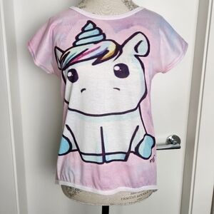 Pastel Rainbow Unicorn Shirt Top